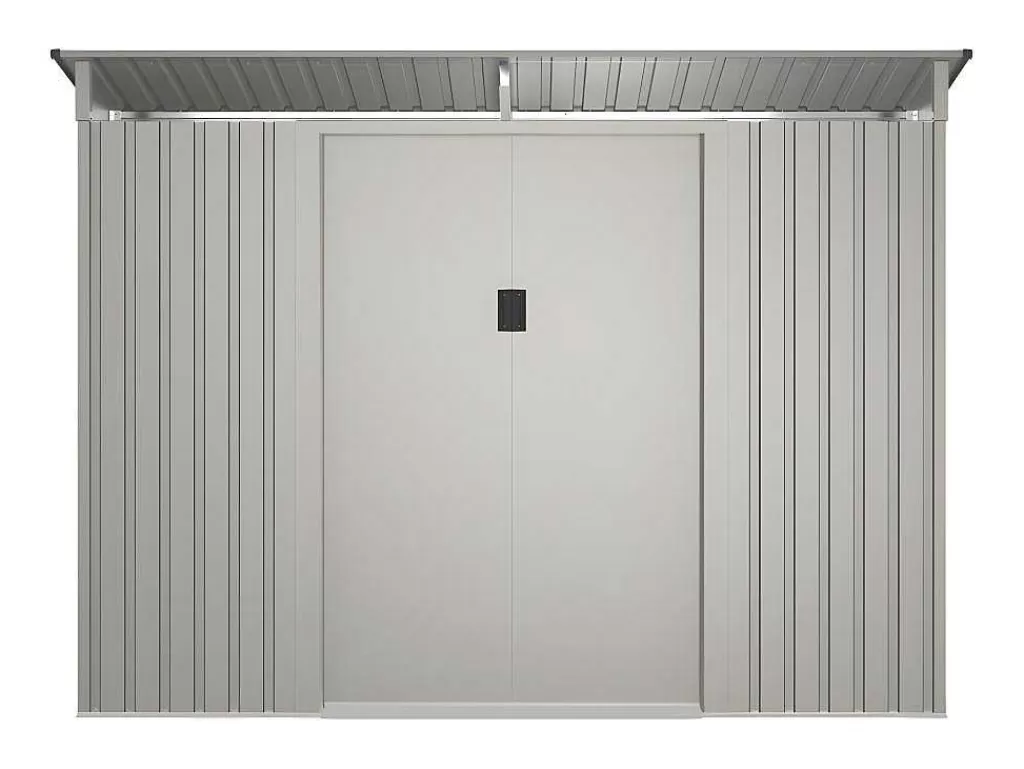 Abrigos De Jardim*EXPERTLAND Abrigo De Jardim Em Aco Galvanizado Cinza 3,23 M - Folco