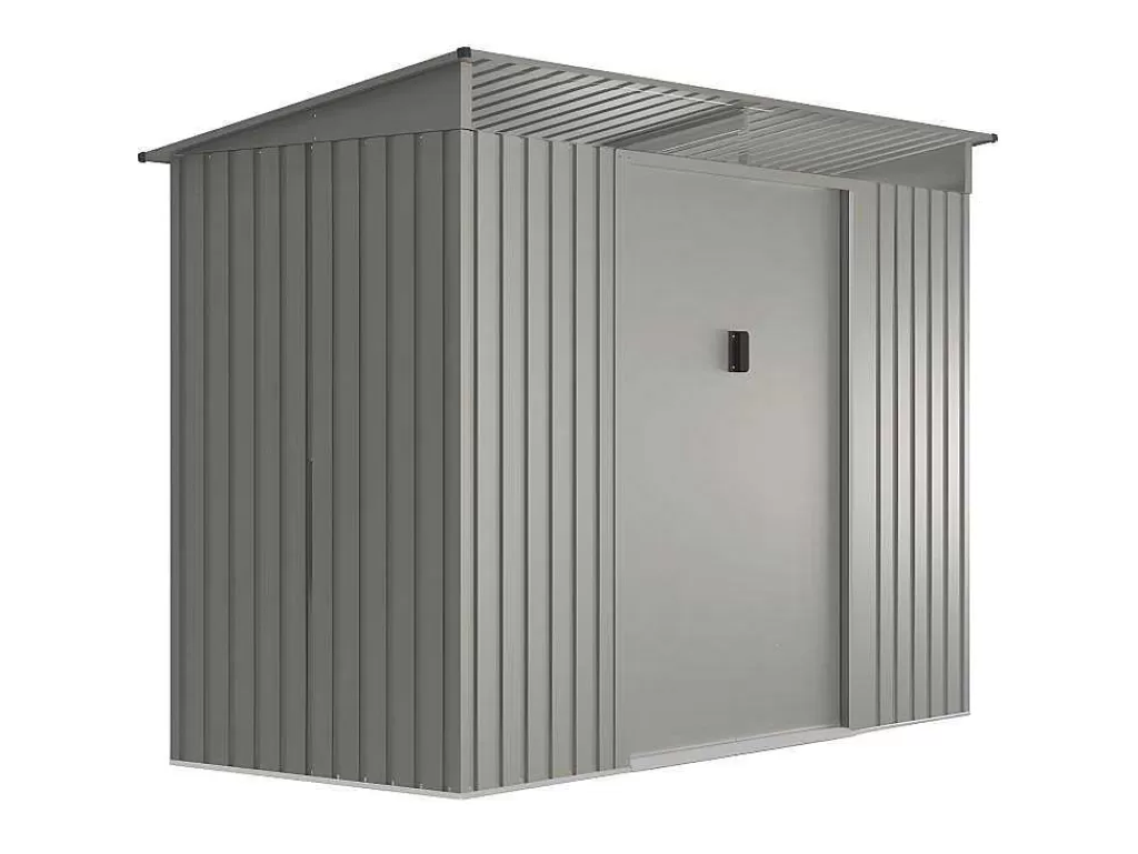 Abrigos De Jardim*EXPERTLAND Abrigo De Jardim Em Aco Galvanizado Cinza 3,23 M - Folco