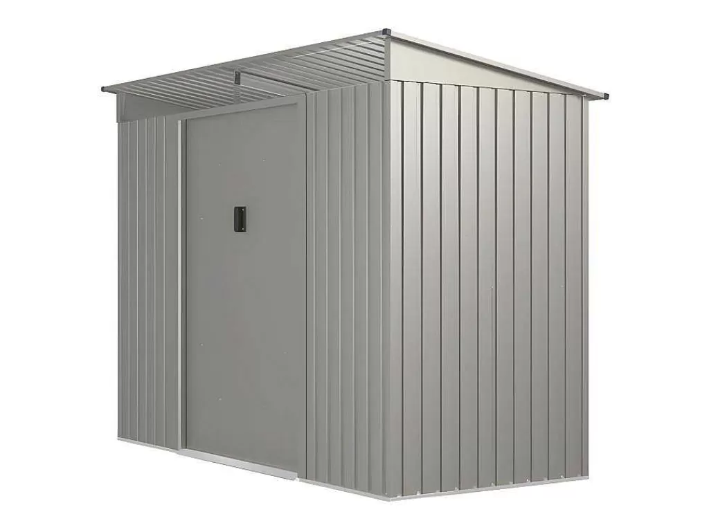Abrigos De Jardim*EXPERTLAND Abrigo De Jardim Em Aco Galvanizado Cinza 3,23 M - Folco