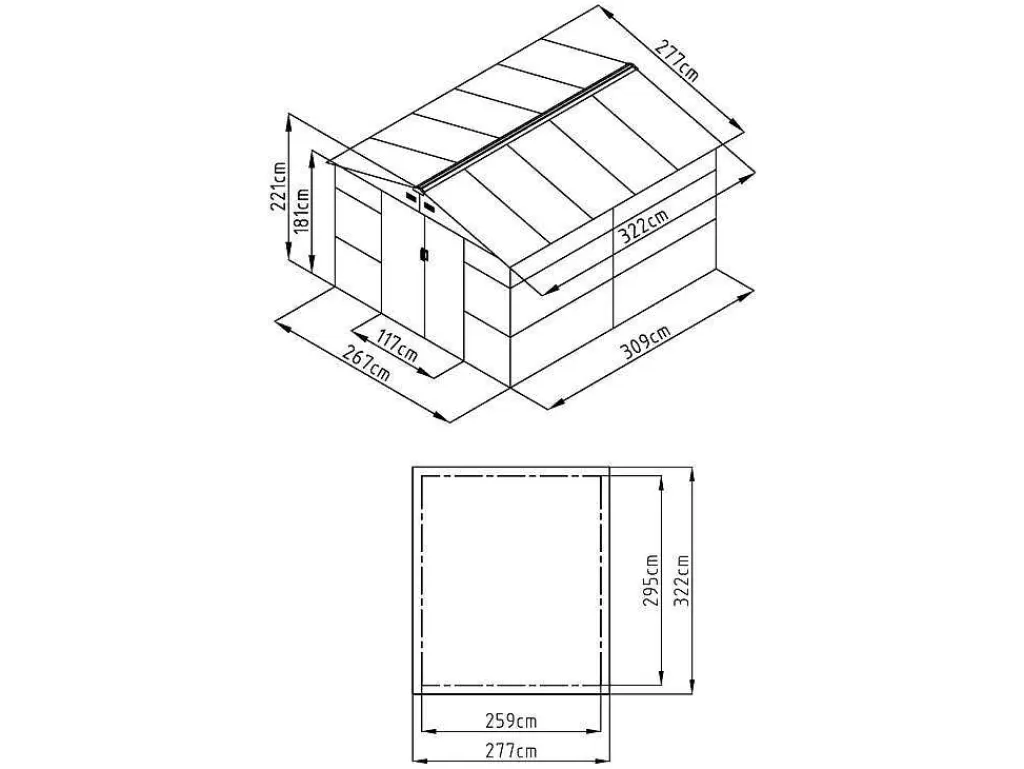 abrigo_de_jardim_em_aco_galvanizado_efeito_madeira_em_cinza_de_894_m__adelmo_7.webp Abrigos De Jardim*EXPERTLAND Abrigo De Jardim Em Aco Galvanizado Efeito Madeira Em Cinza De 8,94 M - Adelmo