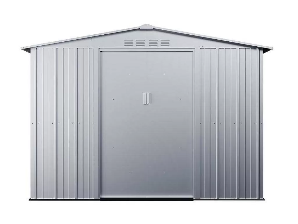 Abrigos De Jardim*EXPERTLAND Abrigo De Jardim Em Metal Galvanizado Cinzento 6,71 M - Linus