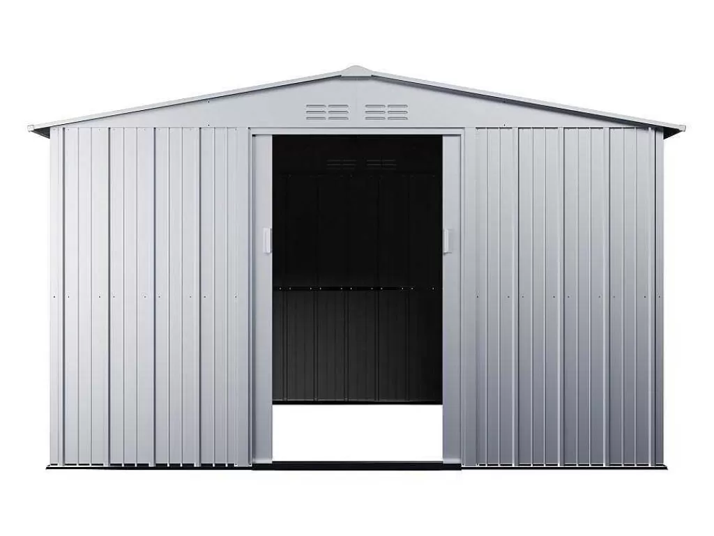Abrigos De Jardim*EXPERTLAND Abrigo De Jardim Metal Cinza Aco Galvanizaxdo 12,02 M - Linus