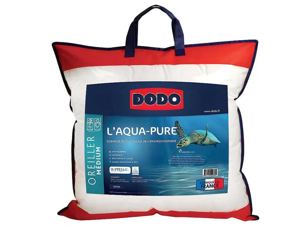 Almofada*DODO Almofada Aqua-Pure De 60 X 60 Cm - Capa 100% Algodao Biologico