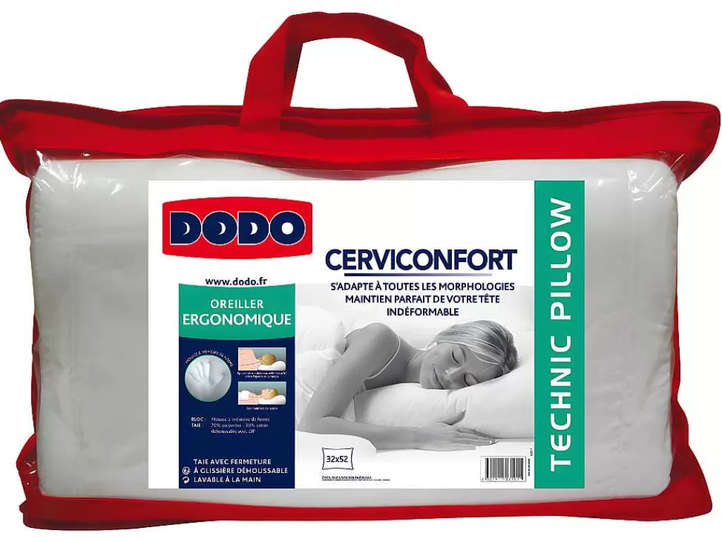 Almofada*DODO Almofada Perfect Position - Apoio Perfeito Da Cabeca - Indeformavel - 35*52 Cm