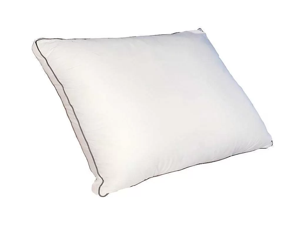 Almofada*Palacio Almofada Sensacao Penas Em Percal De Algodao 91 Fios/Cm 50 X 70 Cm 700 G Branco - Auxence