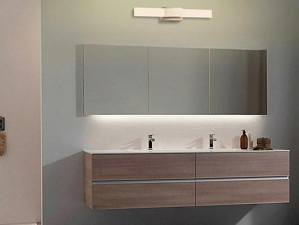 aplique_de_casa_de_banho_com_leds_metal_l30_cm_dourado__horsham_2.webp Candeeiro De Parede*OZAIA Aplique De Casa De Banho Com Leds Metal L30 Cm Dourado - Horsham