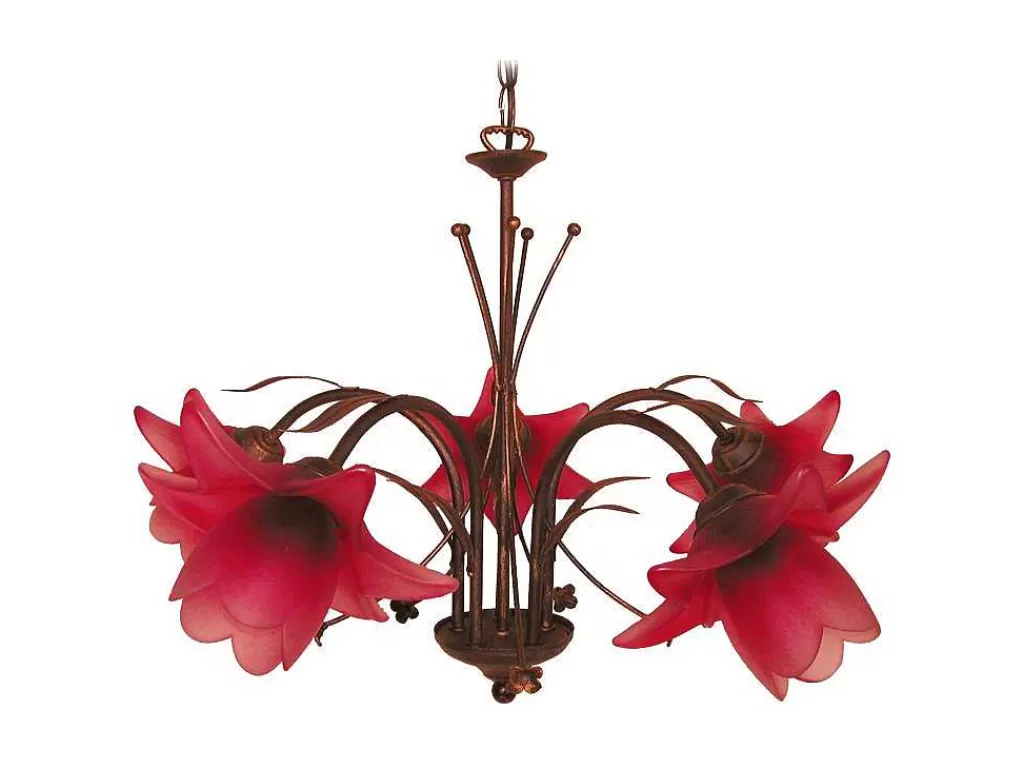Lustre*TOSEL Aplique Pampilles Tecido Braco Lampada D25 X H9 Cm