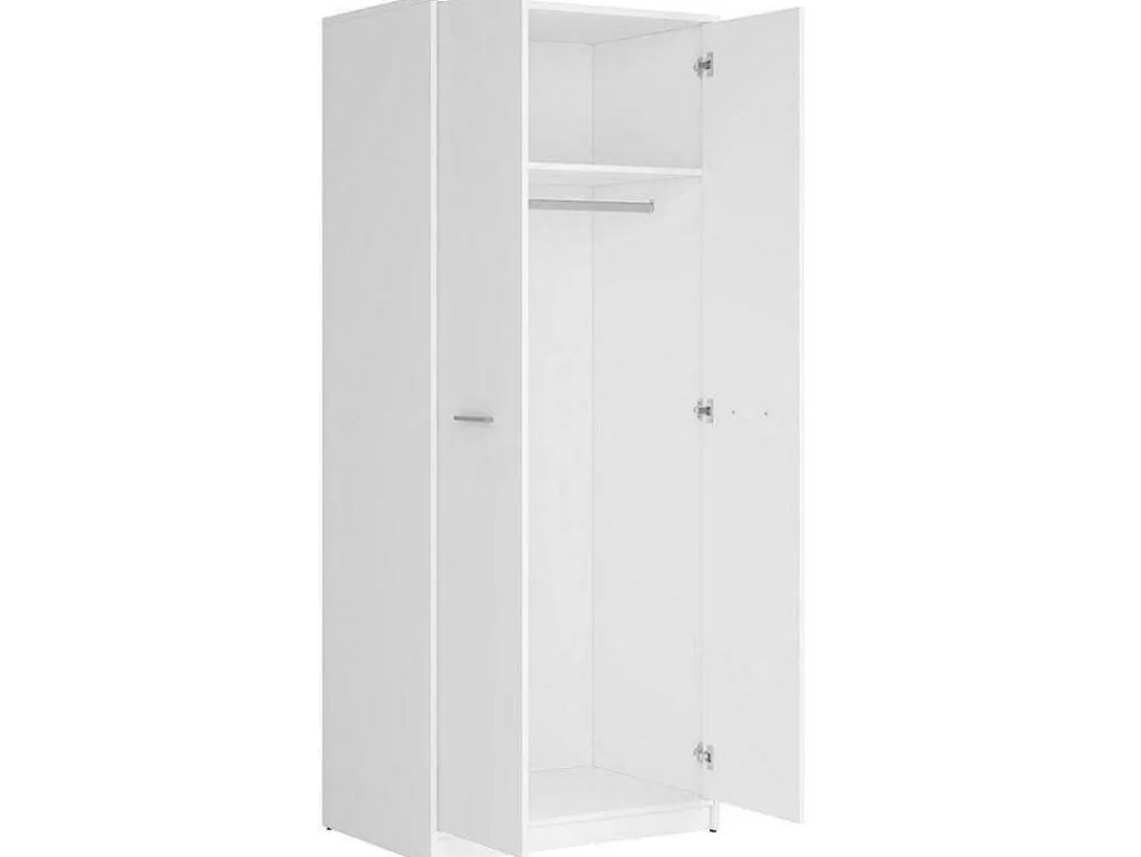 Armário E Roupeiro*Venprodin Armário De 2 Portas 80X54 Cm Branco