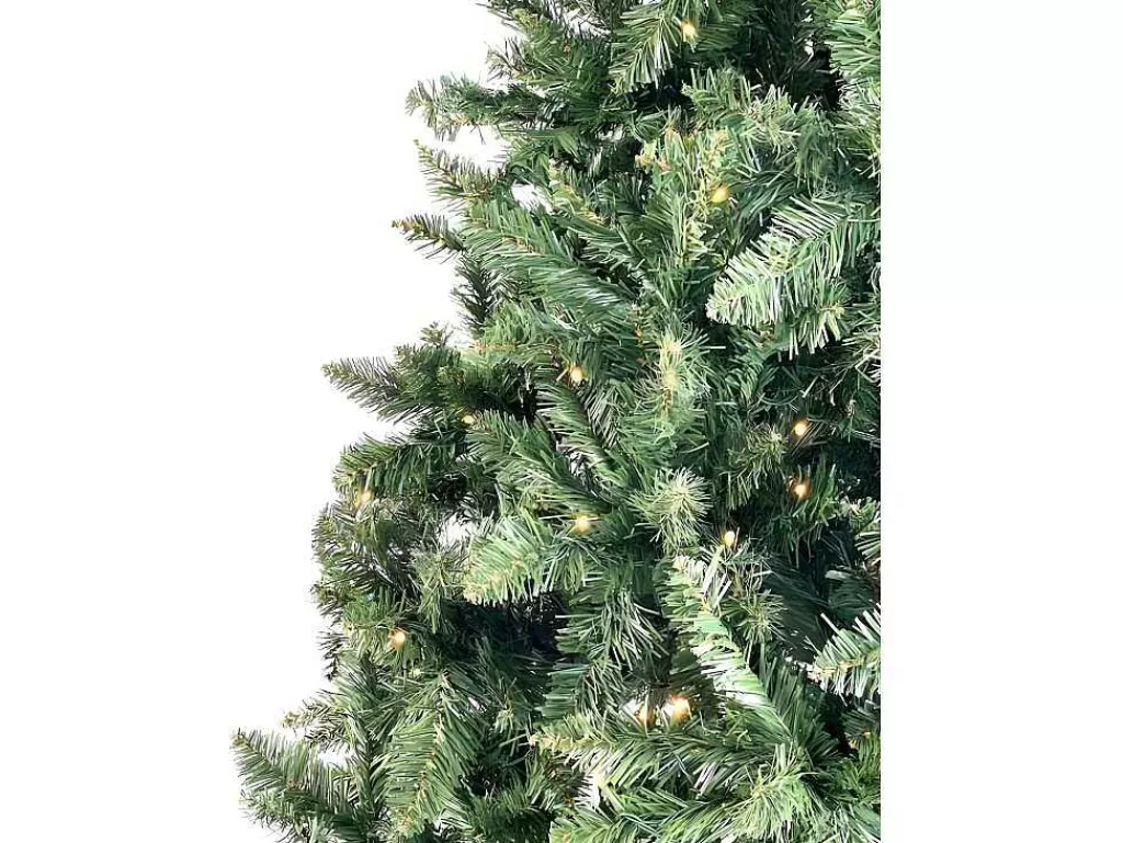 Objeto De Decoração Interior*Vente-unique Arvore De Natal Realista Com Leds Integrados 240 Cm