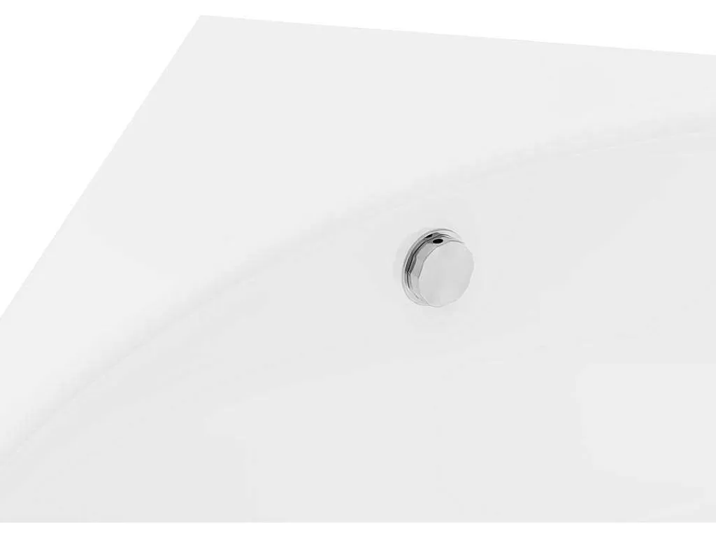 Banheira De Canto*Shower & Design Banheira De Canto 198 L 120 X 120 X 63 Cm Branco Acrilico - Cobitis