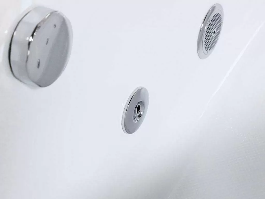 Banheira De Hidromassagem*Shower & Design Banheira De Hidromassagem Assimetrica Branca, 1 Lugar, 160X75 Cm, Canto Direito - Tabana