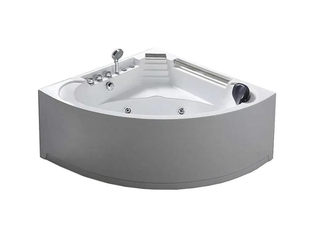 Banheira De Hidromassagem*ELITESHOPPING Banheira De Hidromassagem Branca 135 X 135 Cm 6 Jatos - Sage