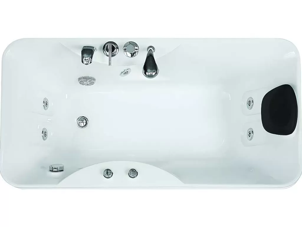 Banheira De Hidromassagem*Shower & Design Banheira De Hidromassagem Gavino - 1 Lugar - C140 - 75*150*A59 Cm - Canto Esquerdo