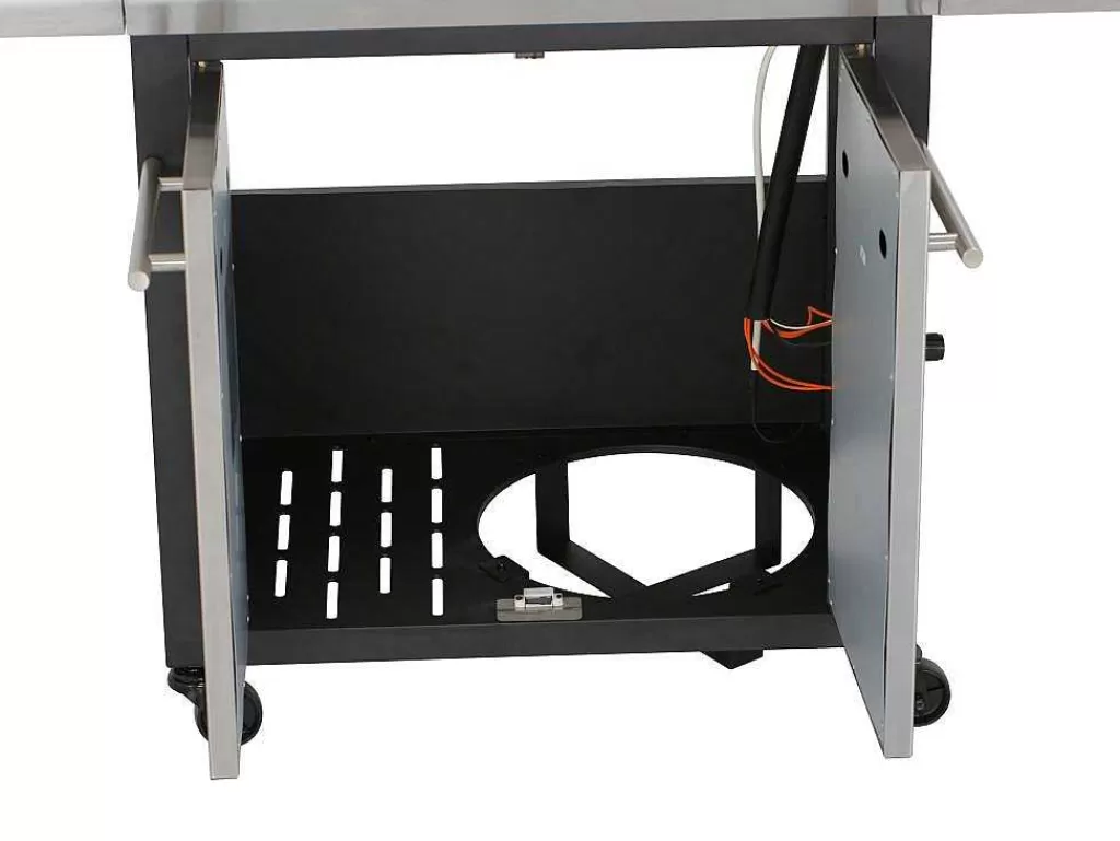 Barbecue, Braseiro De Jardim, Plancha*Vente-unique Barbecue A Gas Com 4 Bicos, 1 Fogao Lateral E 1 Assador 148X56X121 Cm - Roasty