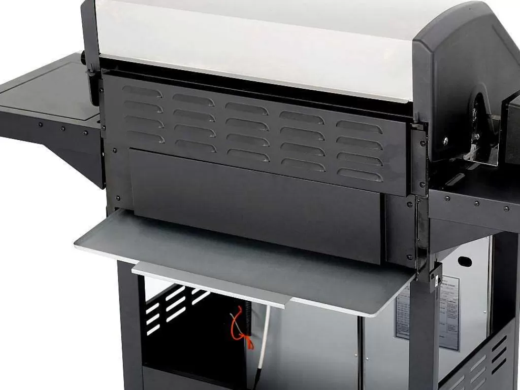Barbecue, Braseiro De Jardim, Plancha*Vente-unique Barbecue A Gas Com 4 Bicos, 1 Fogao Lateral E 1 Assador 148X56X121 Cm - Roasty