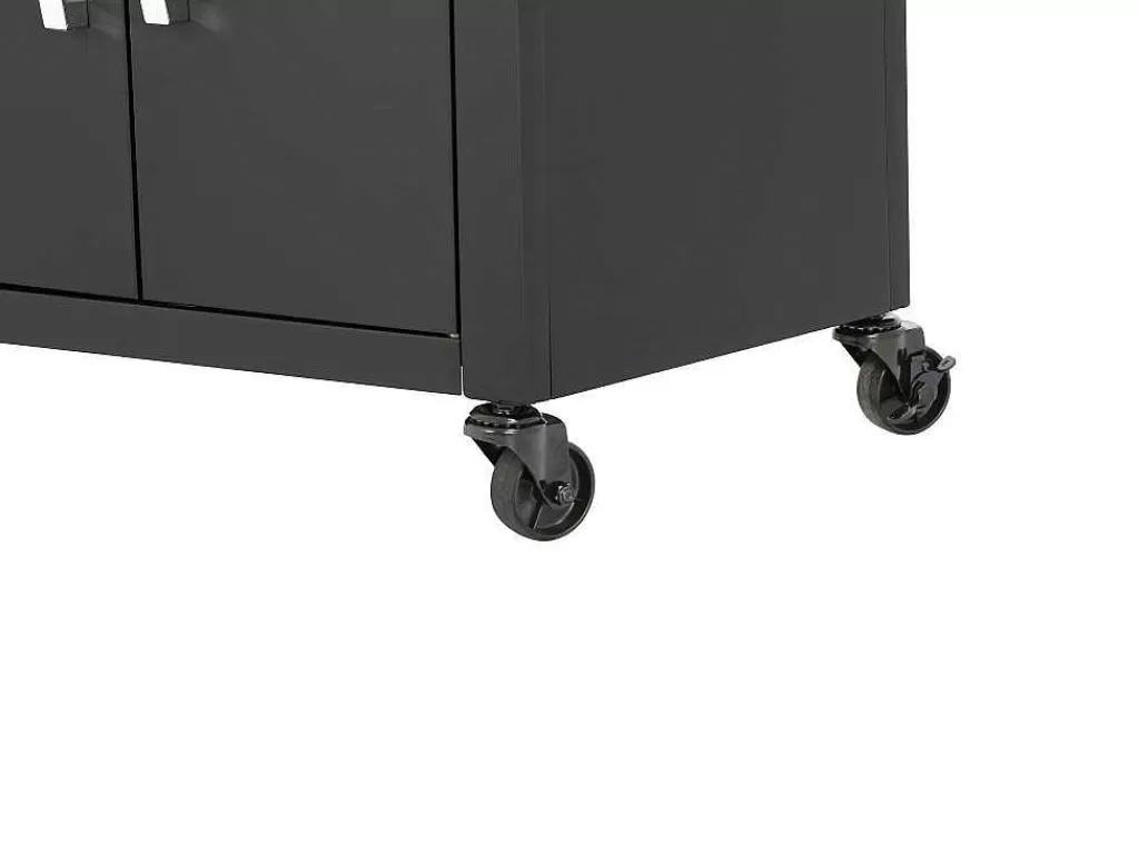 Barbecue, Braseiro De Jardim, Plancha*Vente-unique Barbecue A Gas Com 4 Bicos E 1 Fogao Lateral 143X54X115 Cm - Smoky