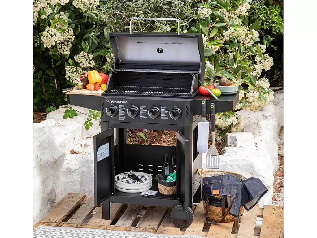 Barbecue, Braseiro De Jardim, Plancha*Happy Garden Barbecue A Gas Izalco - 4 Queimadores 10Kw