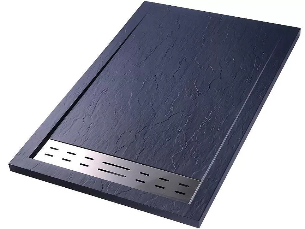 Base De Duche*Shower & Design Base De Chuveiro Com Sifao Incluido 1600X800X40 Mm Antracite - Lyros