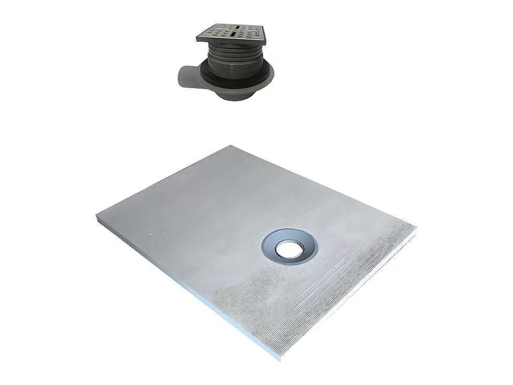 Base De Duche*Shower & Design Base De Duche Para Ladrilhar Delos Com Sifao Incluido - 1200X900X40Mm -Recortavel