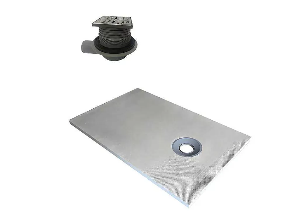 Base De Duche*Shower & Design Base De Duche Para Ladrilhar Delos Com Sifao Incluido - 1400X900X40Mm -Recortavel