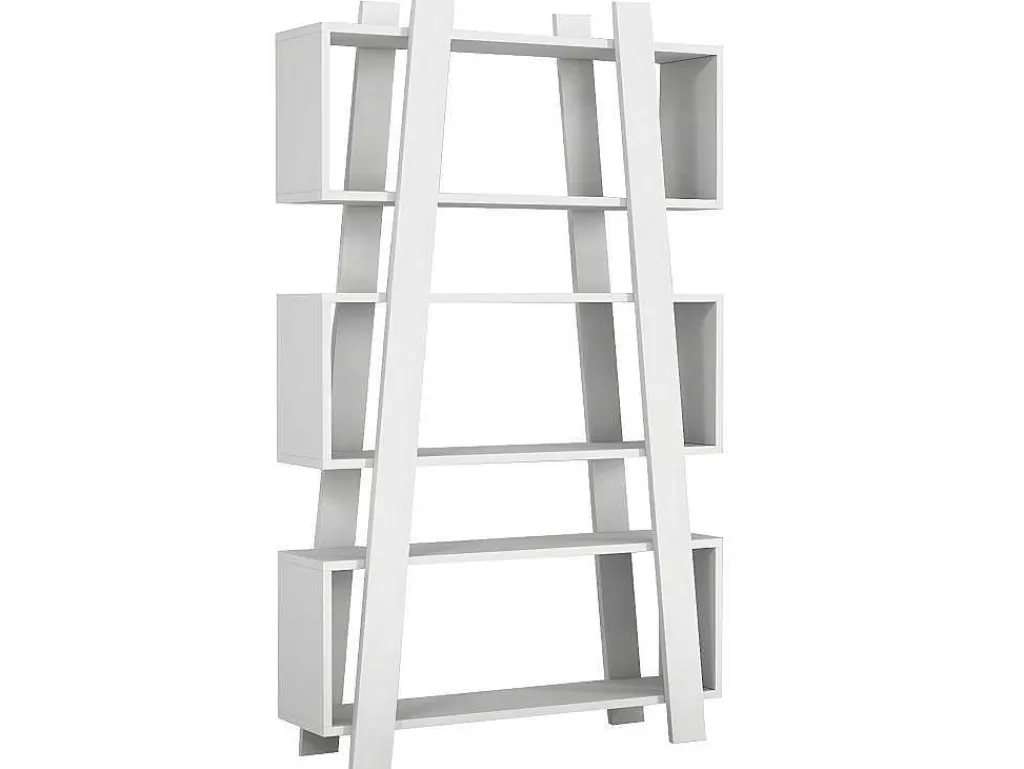 Biblioteca, Vitrina, Estante*Vente-unique Biblioteca Com 3 Nichos Branco - Esiri