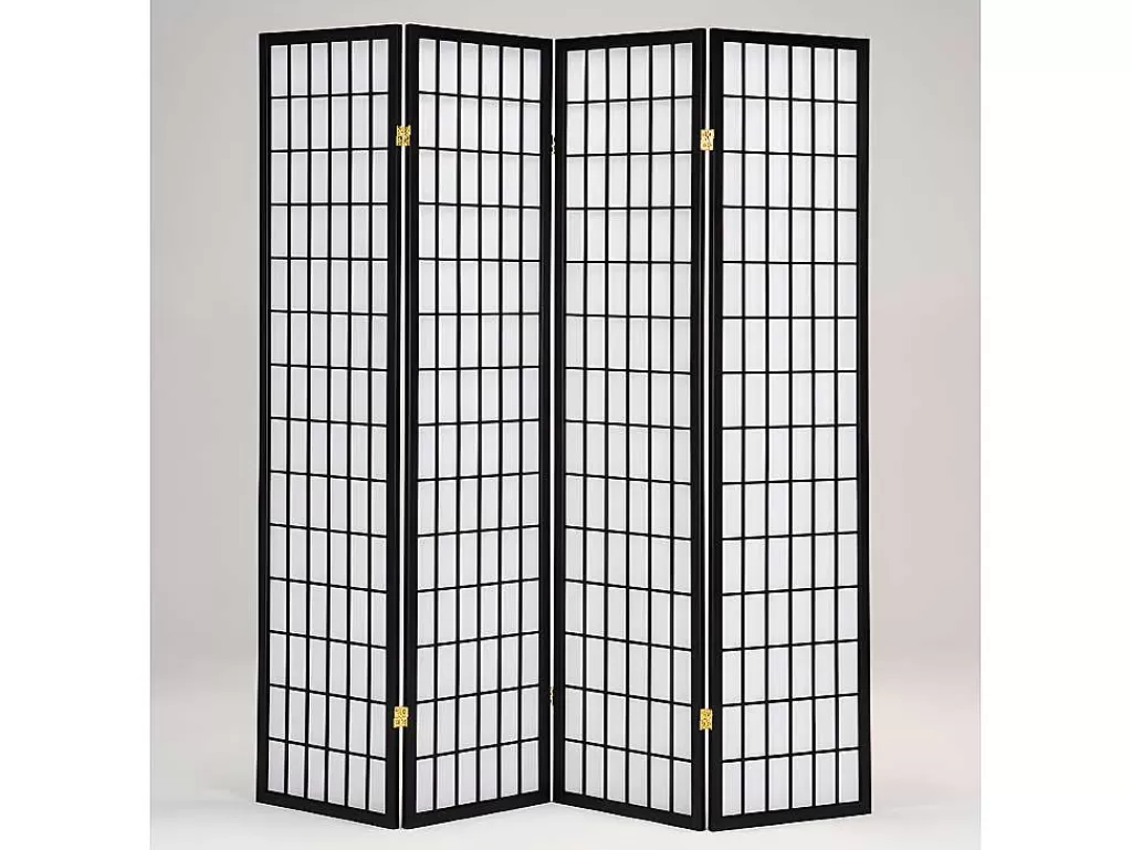 Biombo*OZAIA Biombo 4 Folhas Tottori - C175 X A178,5 Cm - Madeira