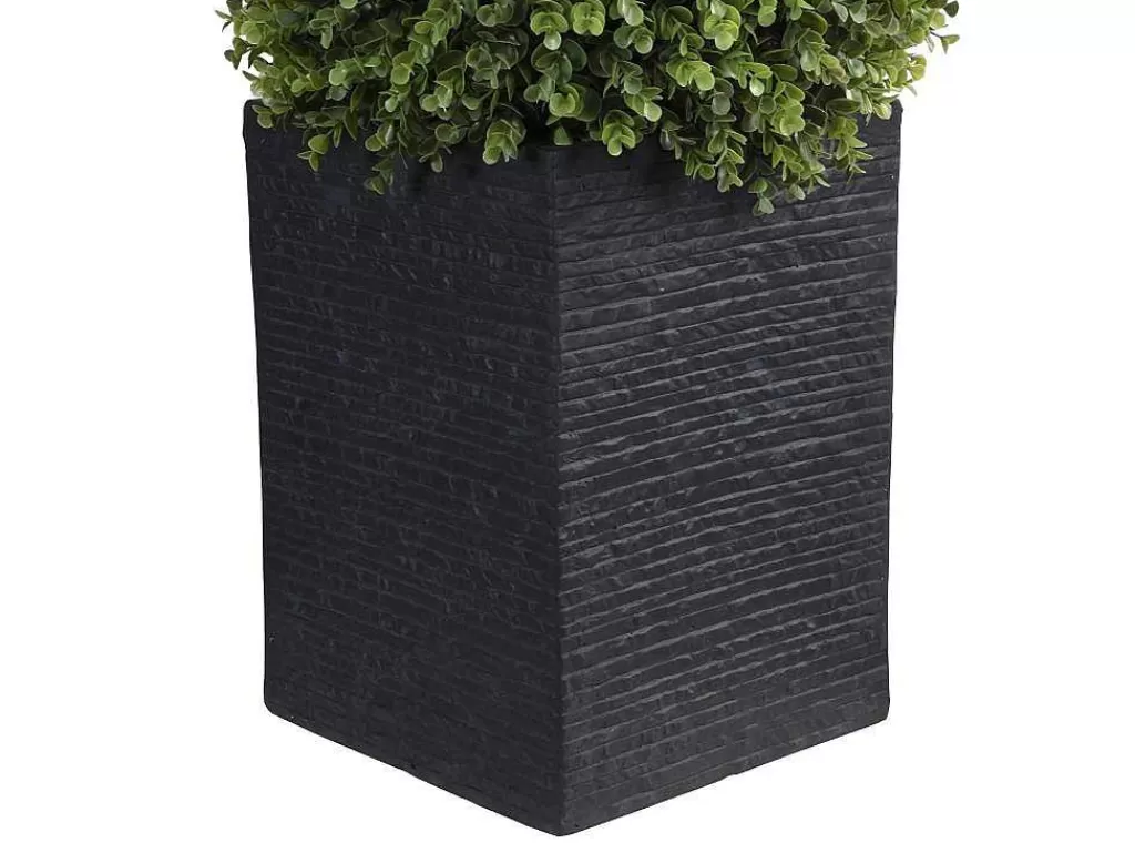 Planta Artificial*OZAIA Bola De Buxo Artificial Com Vaso A.66 X D.40 Cm Verde - Diava