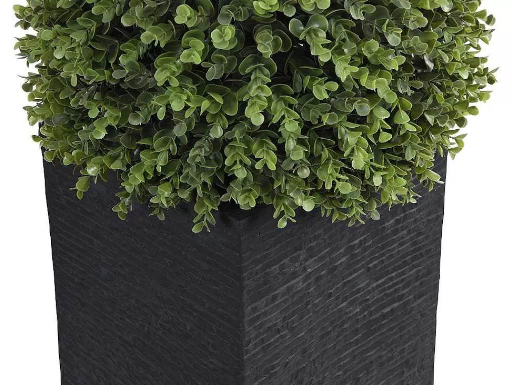 Planta Artificial*OZAIA Bola De Buxo Artificial Com Vaso A.66 X D.40 Cm Verde - Diava