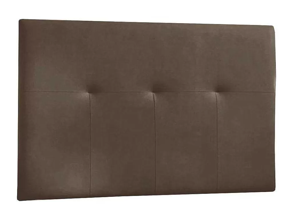 Cabeceira E Ponte De Cama*Venprodin Cabeceira - Couro Sintetico 160X120X4Cm - Chocolate