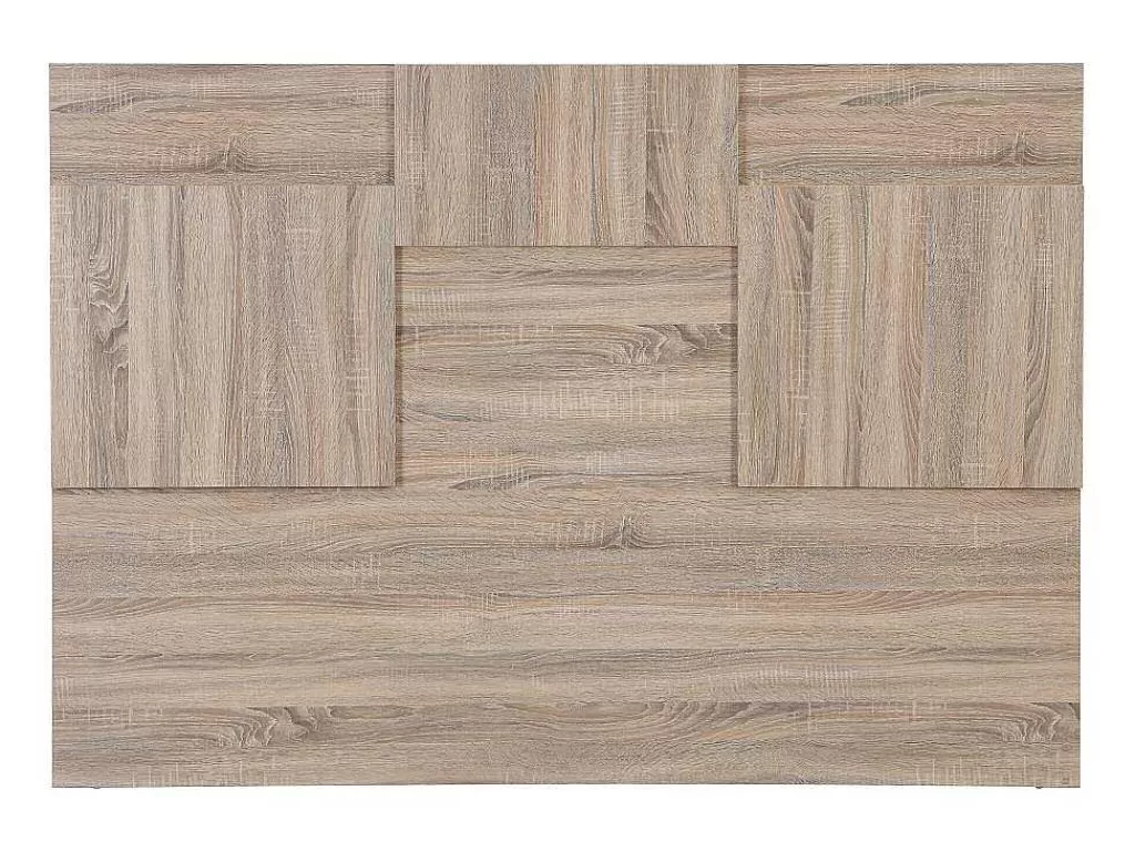 Cabeceira E Ponte De Cama*Vente-unique Cabeceira De Cama 170 Cm, Com Leds, Mdf Natural - Novaria