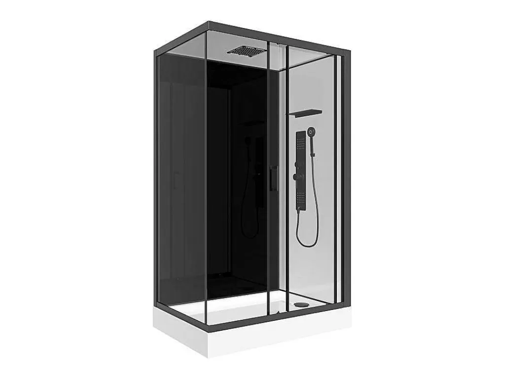 Promoções Casa De Banho & Bem-Estar*Shower & Design Cabine De Duche De Hidromassagem, Instalacao Reversivel C110 X L80 X A215 Cm - Fomira