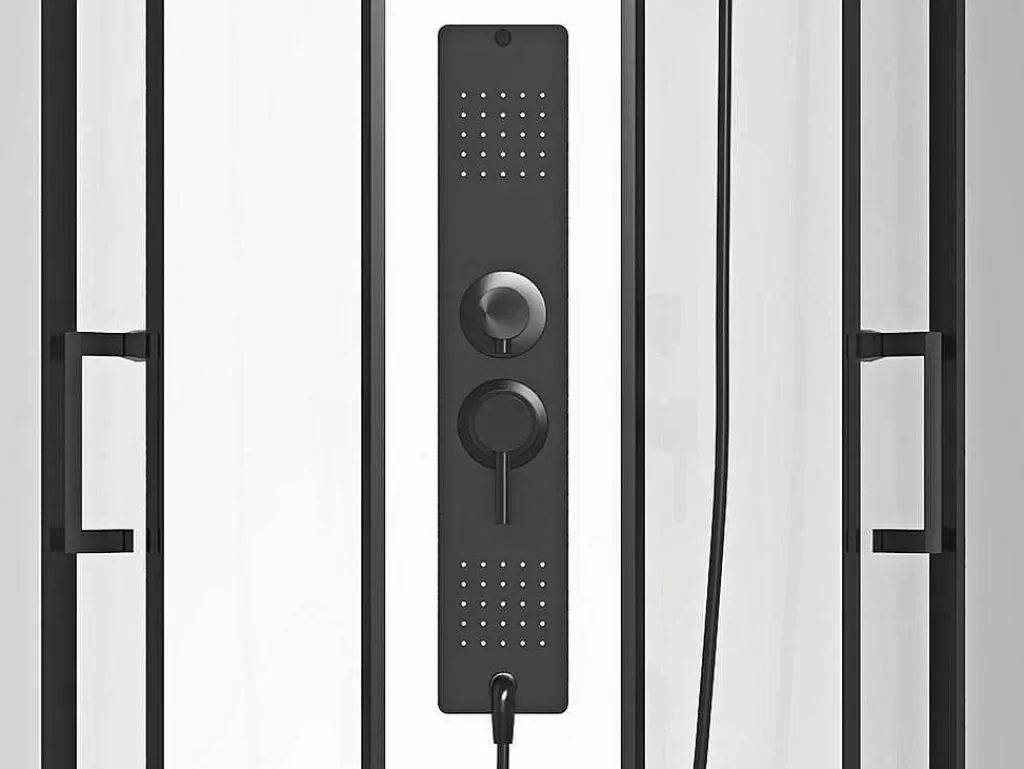 Cabine De Duche*Shower & Design Cabine De Duche De Hidromassagem Retangular, Instalacao Reversivel, C120 X L80 X A215 Cm - Sulipa
