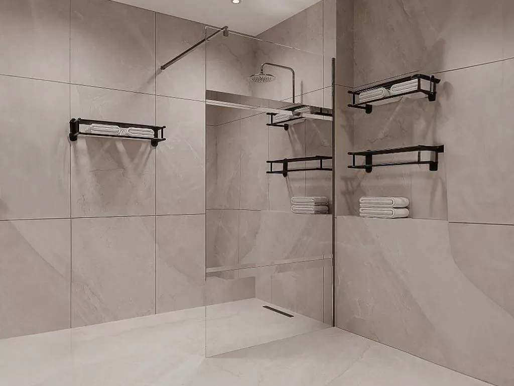Painel De Duche*Shower & Design Cabine De Duche Estilo Italiana Efeito Espelho 120 X 200 Cm - Zenado