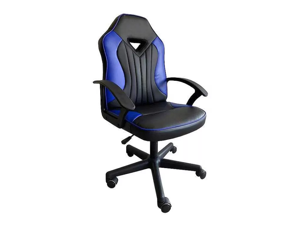 Cadeira De Escritório*Vente-unique Cadeira De Escritório Estilo Gaming, Le Mans (Azul)