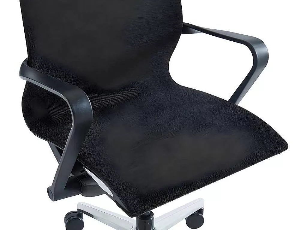Cadeira De Escritório*Workēa Cadeira De Escritório Profissional Em Tecido Cor Cinza Matizado - Lacity