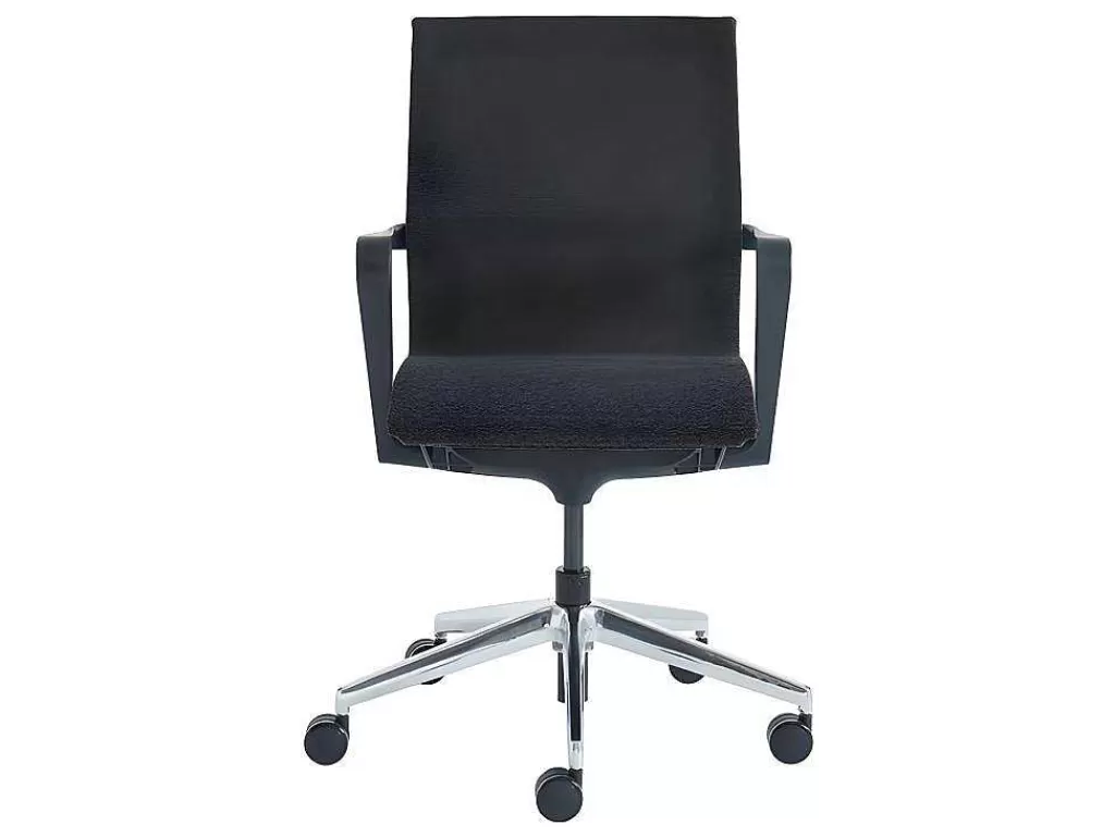 Cadeira De Escritório*Workēa Cadeira De Escritório Profissional Em Tecido Cor Cinza Matizado - Lacity
