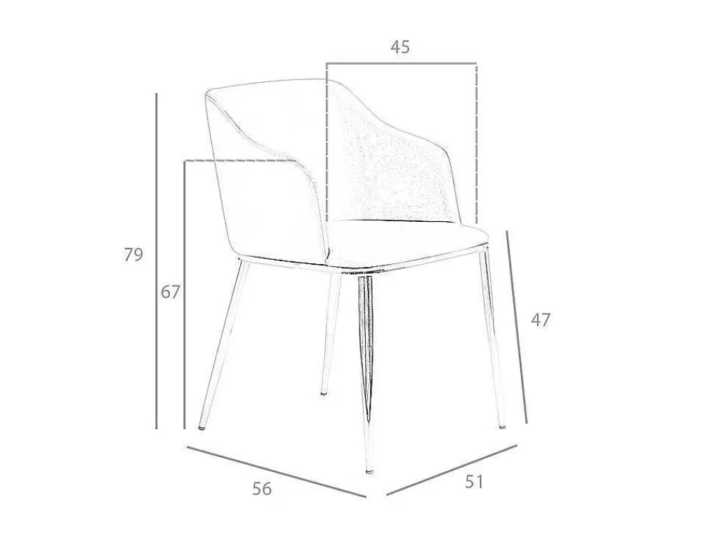 cadeira_de_jantar_estofada_em_tecido_com_pernas_em_aco_inoxidavel_cromado_4050_1.webp Cadeira*Angel Cerda Cadeira De Jantar Estofada Em Tecido Com Pernas Em Aco Inoxidavel Cromado. 4050