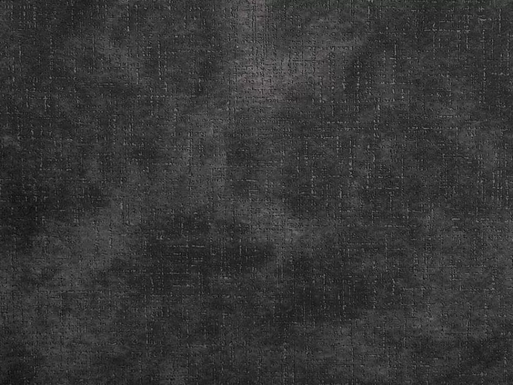 Cama Em Veludo*Vente-unique Cama 160 X 200 Cm Com Cabeceira De Cama Costuras Verticais Veludo Antracite + Colchão - Feroya