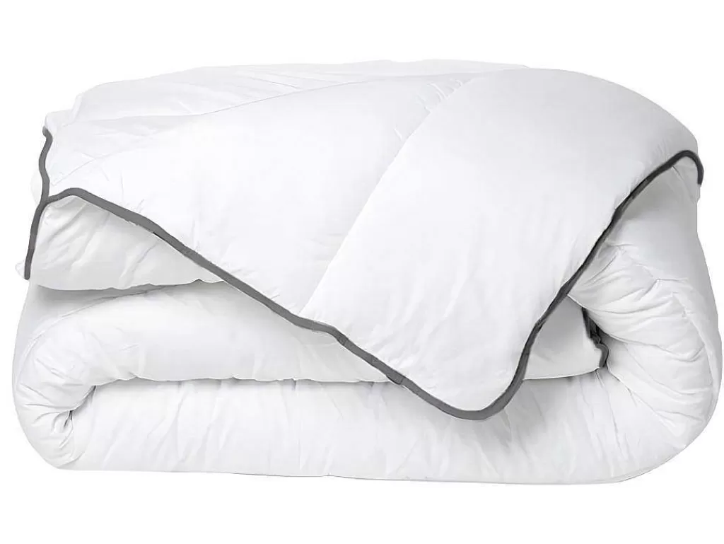 Cama Alta*Vente-unique Cama Alta 140 X 200 Cm Metal E Mdf Preto E Carvalho + Colchão + Edredão + Almofadas - Jogui