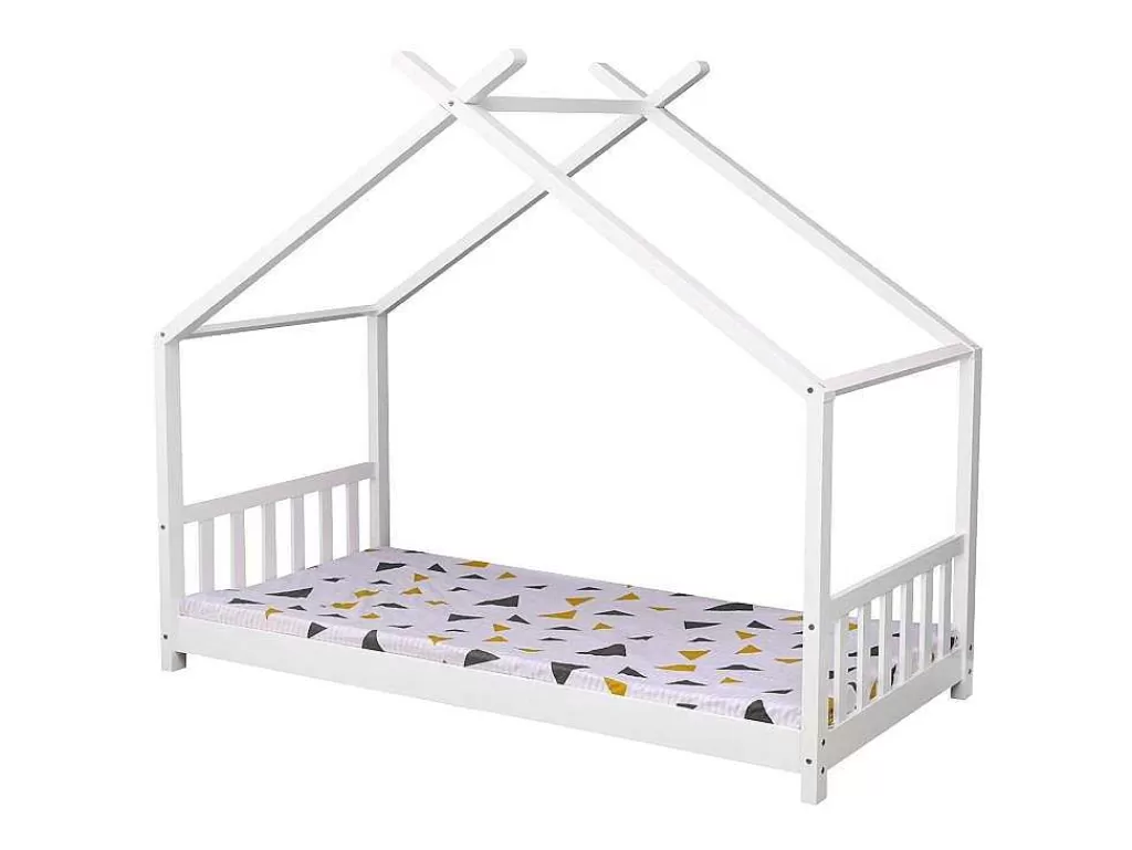 Cama De Criança*Happy Garden Cama De Criança 190X90Cm Gaspard Branco