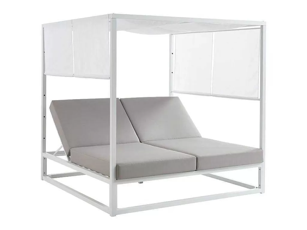 cama_de_jardim_com_dossel_aluminio_branco_e_cinza__livadis_de_mylia_5.webp Espreguiçadeira*MYLIA Cama De Jardim Com Dossel Aluminio Branco E Cinza - Livadis De