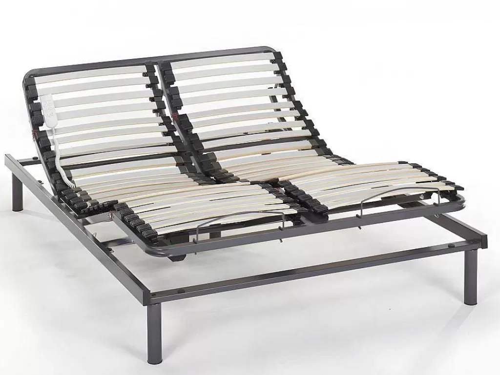 Cama Articulada*DREAMEA Cama Elétrica Com Memória De Forma Jimbaran Ii De - Motor Okin - 140X200 Cm