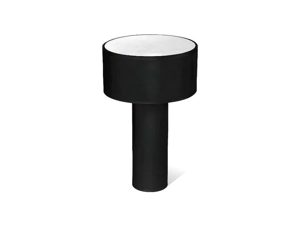 Candeeiro De Pe*EPIKASA Candeeiro De Chao Turni Di Gioco, Preto, Branco, 30X30X55 Cm,