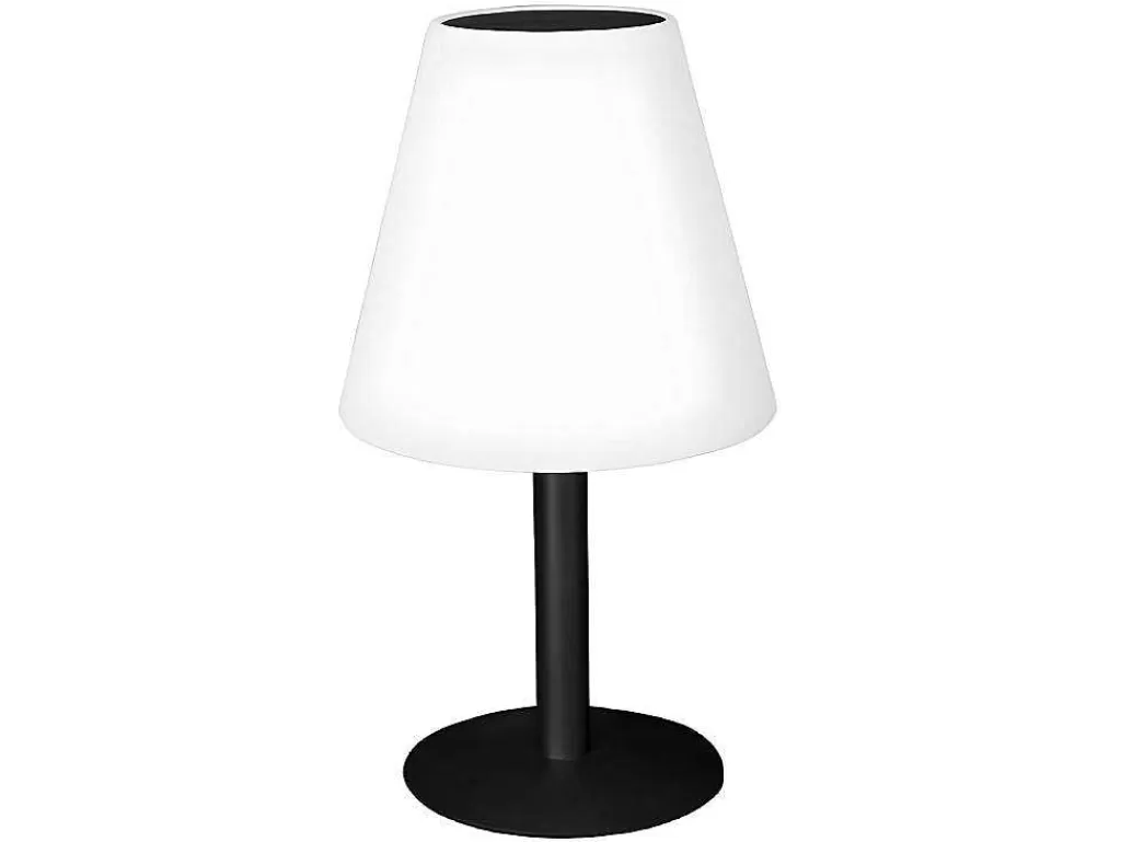 Iluminação De Exterior*SOLARGEO Candeeiro De Mesa De Exterior Com Leds - Metal - A. 36 Cm - Cores Variaveis - Edison