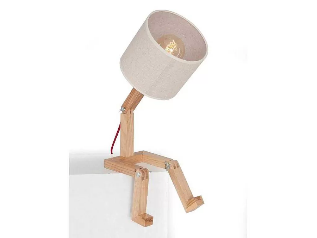 Candeeiro De Mesa*EPIKASA Candeeiro De Mesa Parma, Carvalho, 15 X 40 X 45 Cm,