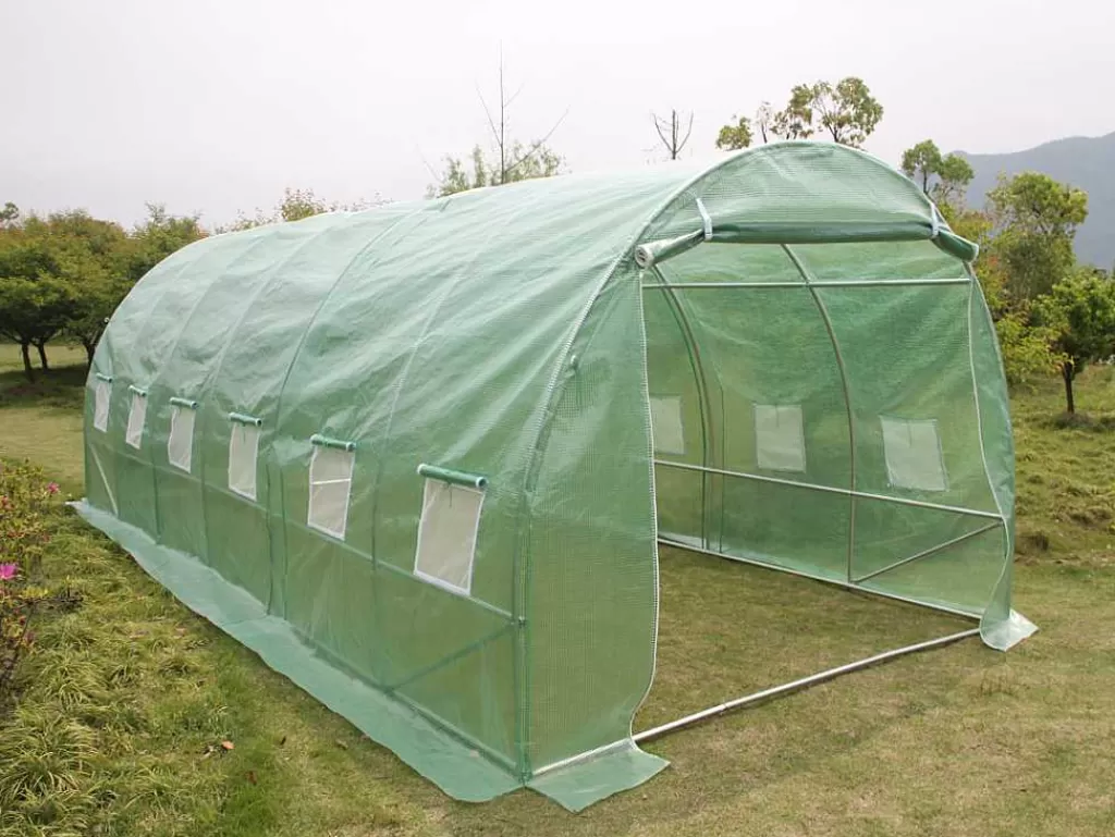 Ferramenta De Jardinagem*Vente-unique Cobertura De Substituicao Para Estufa Em Tunel Ipomea 18 M - C 600 X L 300 X A 200 Cm