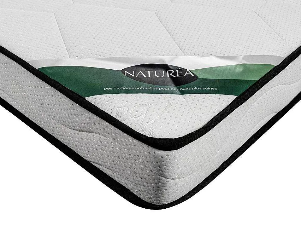 Colchão De 1 Lugar*NATUREA Colchão 90X190 Cm Espuma E Cotim De Bambu Esp. 15 Cm - Kanani De