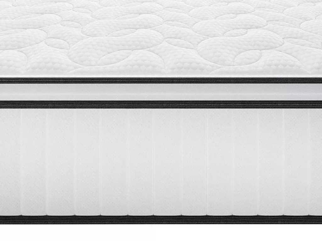 Colchão De 2 Lugares*DREAMEA HOTEL Colchão Anti-Fogo De Molas Ensacadas E Sobrecolchão Integrado Delice De - 180X200 Cm