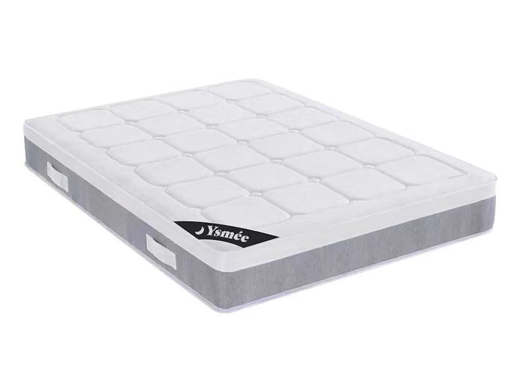 Colchão De Látex*Ysmée Colchão De 160X200 Cm Molas Ensacadas 7 Zonas De Conforto Látex Esp. 28 Cm - Duchessa Ii Da Ysmee
