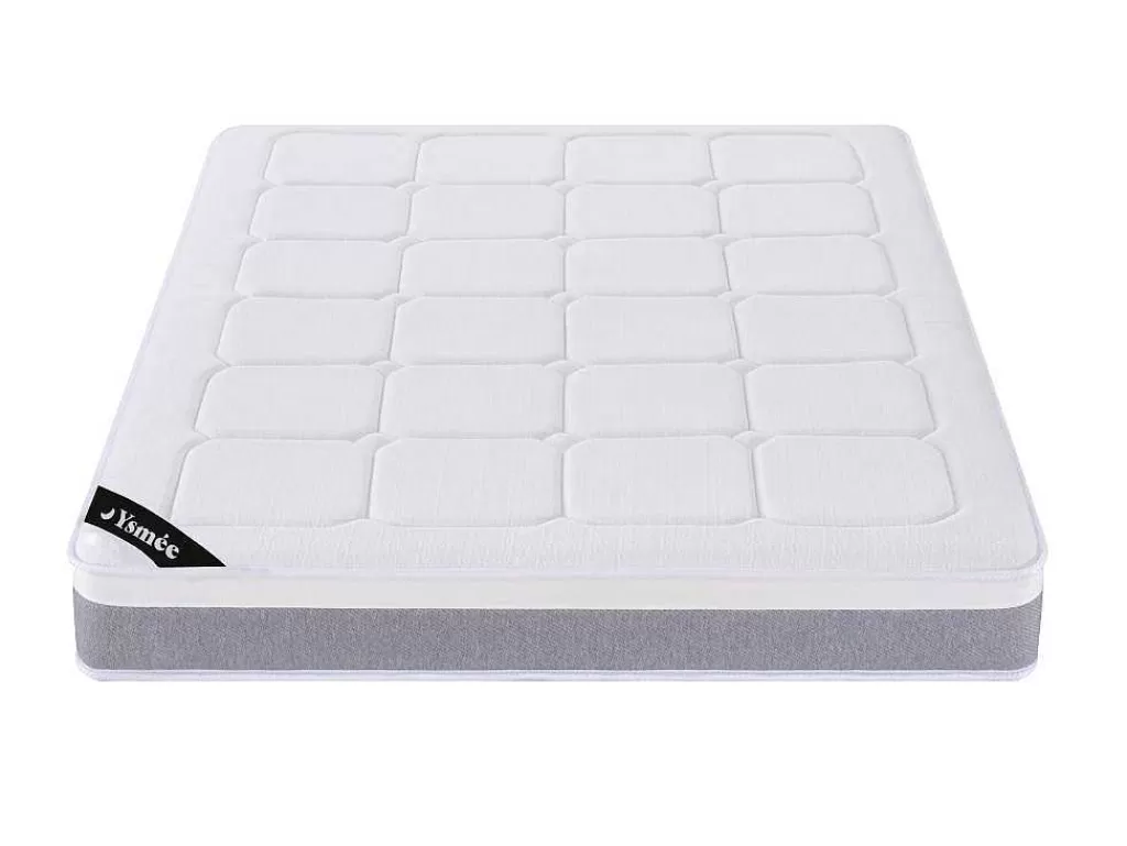 Colchão De Látex*Ysmée Colchão De 160X200 Cm Molas Ensacadas 7 Zonas De Conforto Látex Esp. 28 Cm - Duchessa Ii Da Ysmee
